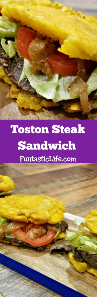 The Toston Steak Sandwich