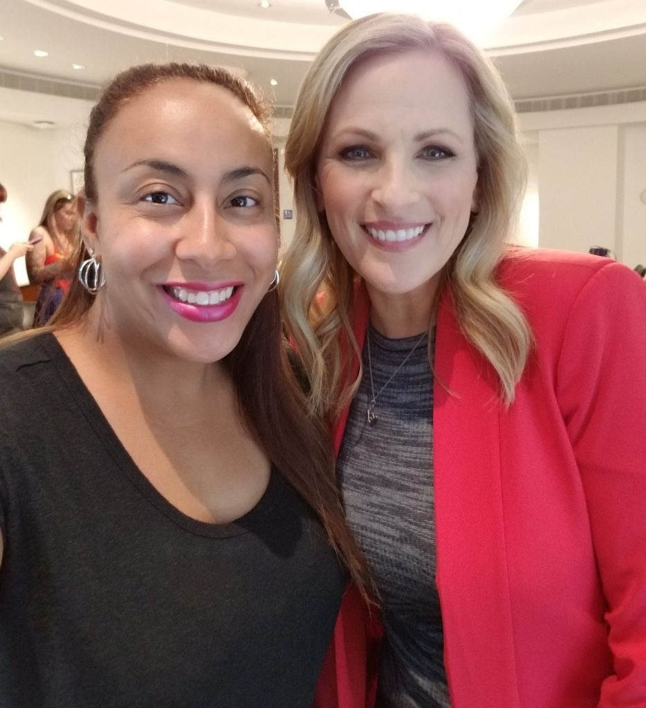 Marlee Matlin and Leanette Fernandez