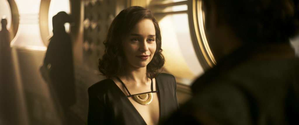 Emilia Clarke is Qi’ra