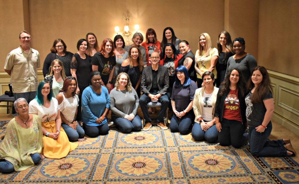 Peyton Reed and Leanette Fernandez