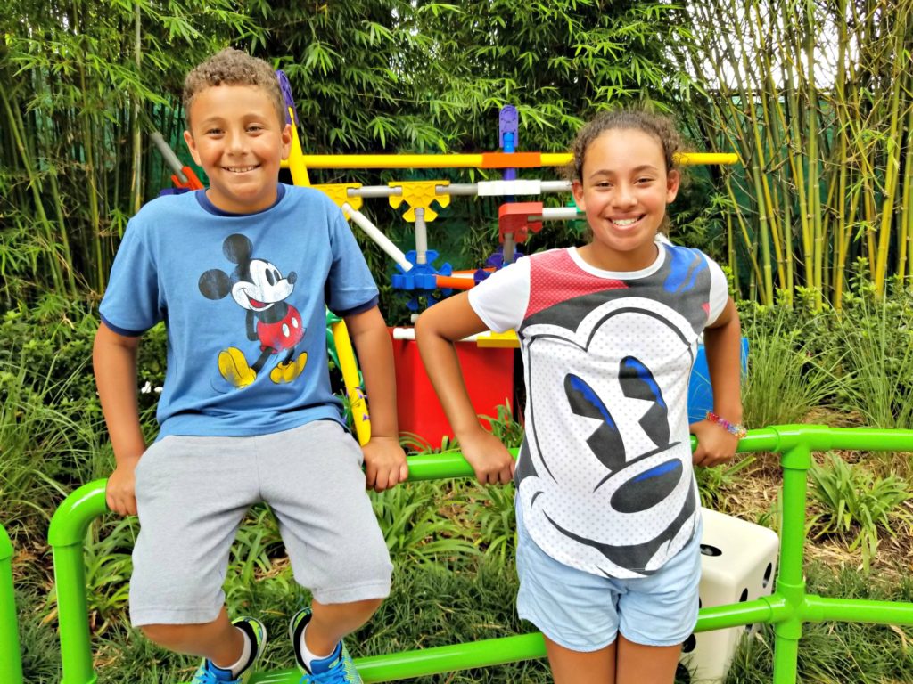 Kids at Toy Story Land