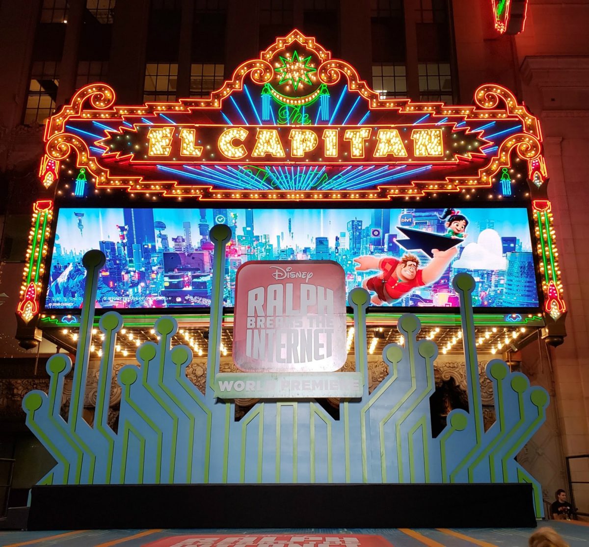 Ralph Breaks The Premiere at El Capitan Theatre Ralph Breaks The Premiere at El Capitan Theatre