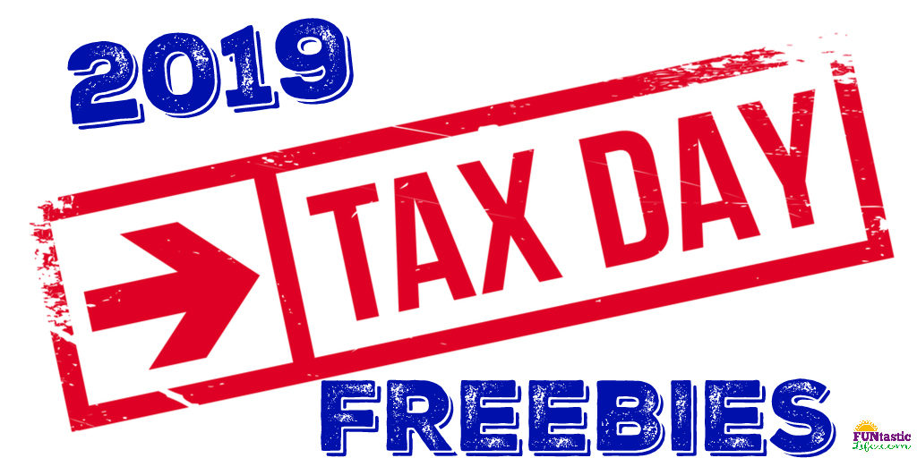 Tax Day Freebies List