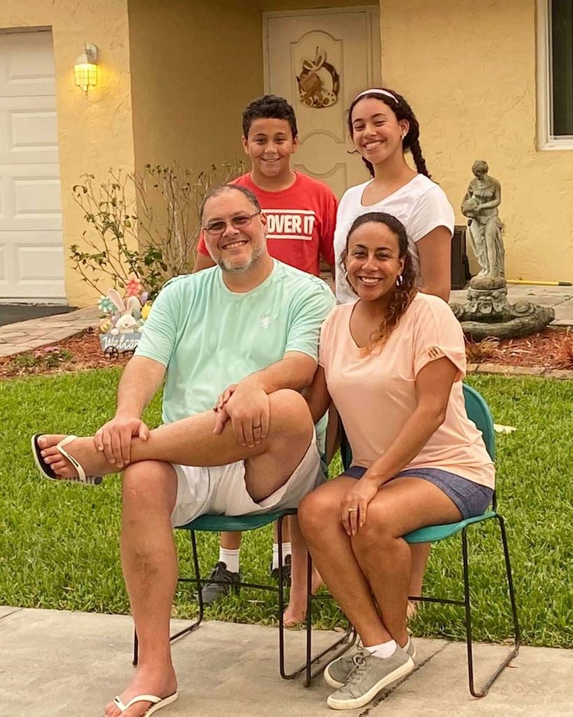 Fernandez Family on Easter