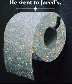 Sparkly Toilet Paper