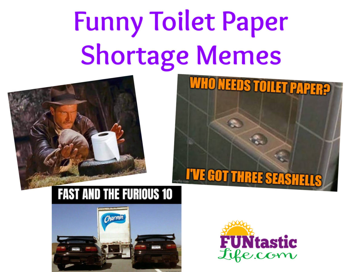 Toilet Paper Shortage Memes - Funtastic Life