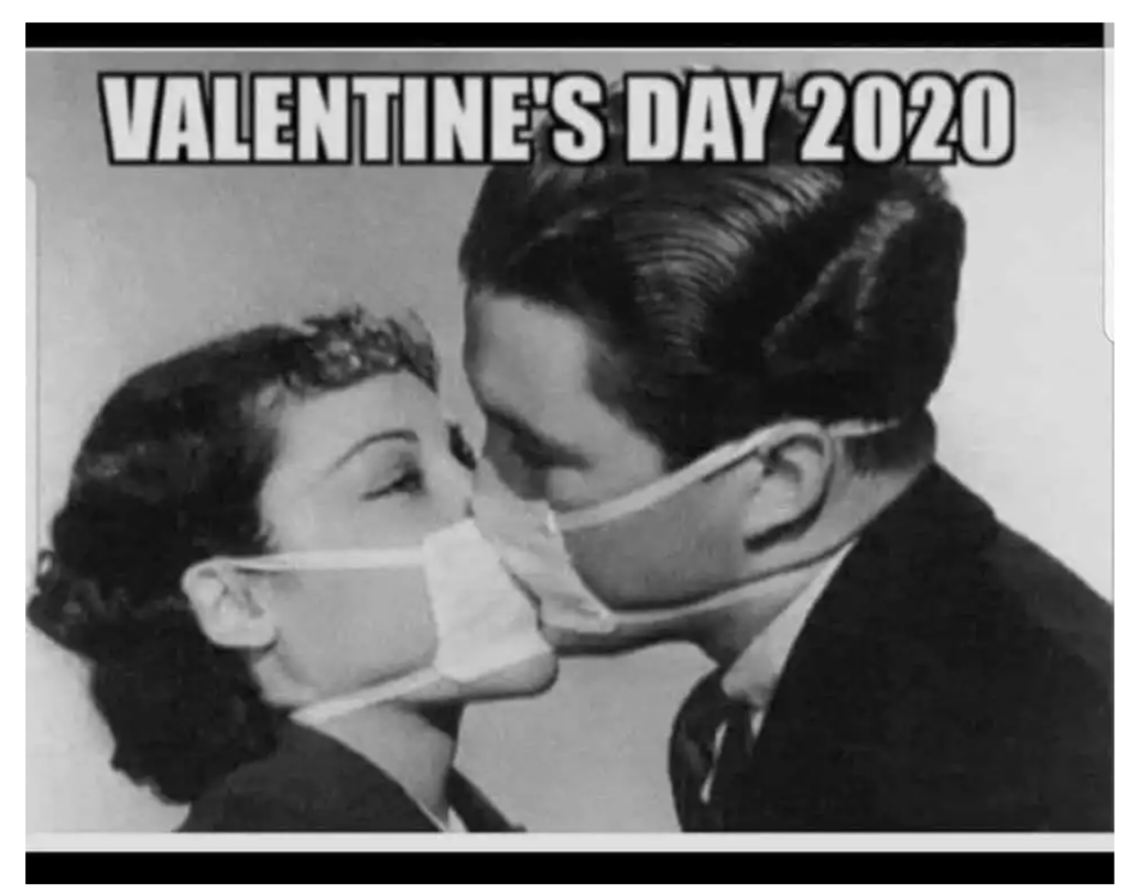 pandemic Valentine's Day Meme