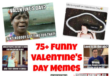 Valentine's Day Memes Collage