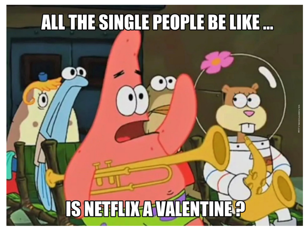 spingebob Valentine's Day Meme