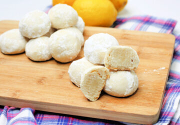 Lemon Snowball Cookies