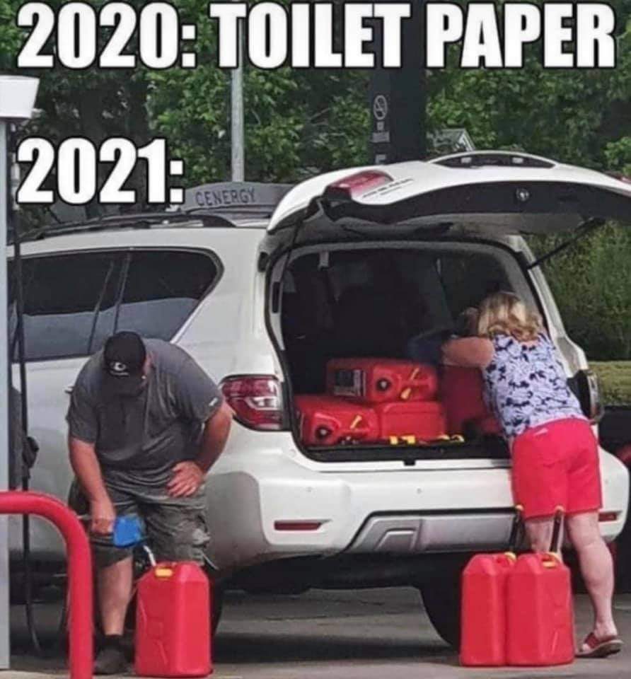 Gas Shortage Meme