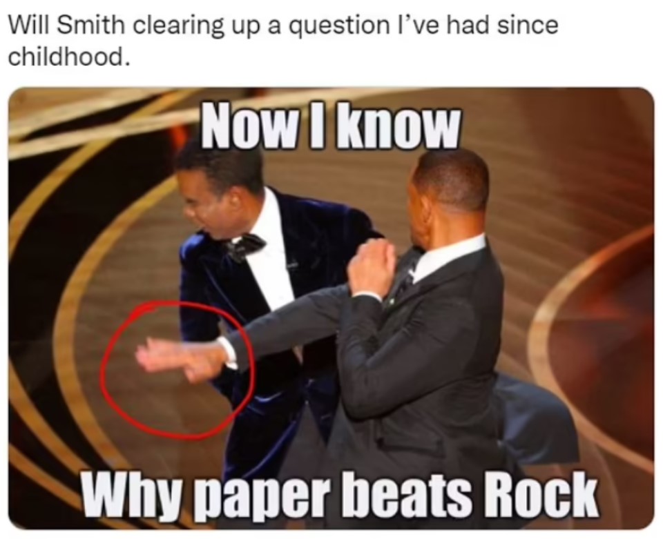 Collection of Will Smith Slapping Chris Rock Memes - Funtastic Life