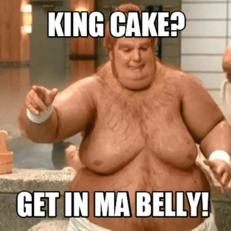 King Cake Meme