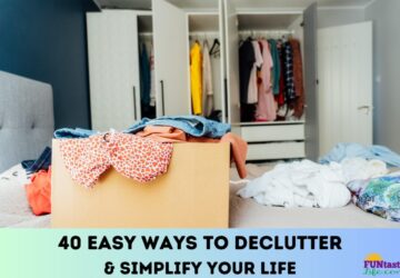 easy ways to declutter