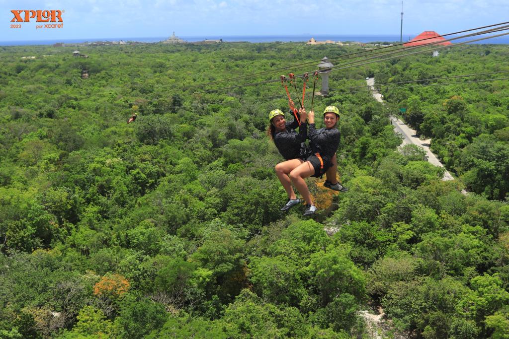 Leanette Fernandez Ziplining