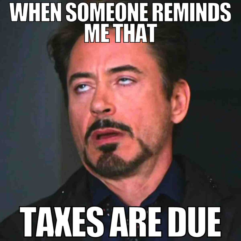 Tax Meme