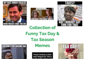 Collection of Funny Tax Day & Tax Season Memes